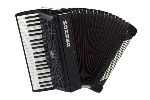 Hohner Acordeon de Piano Cromatico Bravo Iii 120 Negro A16822 Silentkey