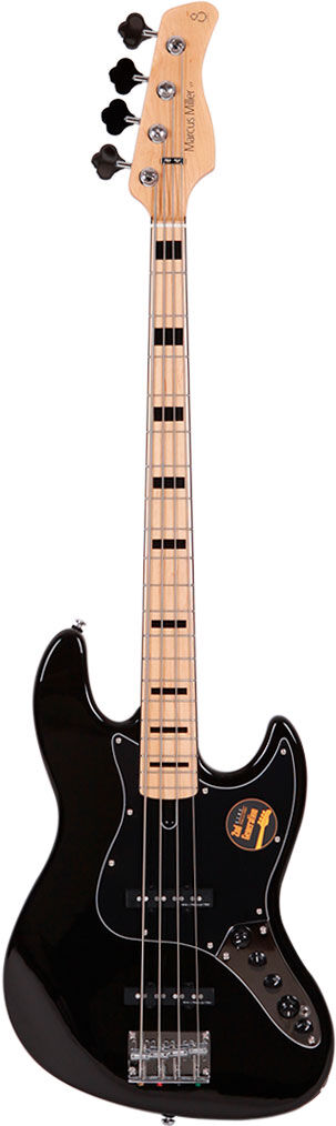 Marcus Miller Bajo de 4 Cuerdas V7 Vintage Alder-4 (2nd Gen) Blk Black