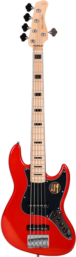 Marcus Miller Bajo de 5 Cuerdas V7 Vintage Alder-5 (2nd Gen) Bmr Metallic Red