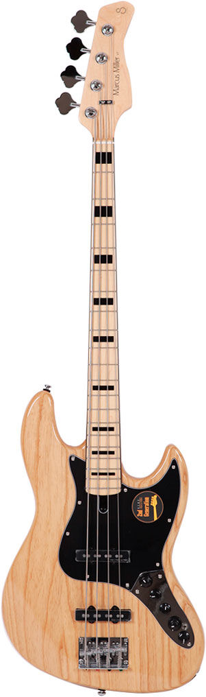 Marcus Miller Bajo de 4 Cuerdas V7 Vintage Swamp Ash-4 (2nd Gen) Nat Natural