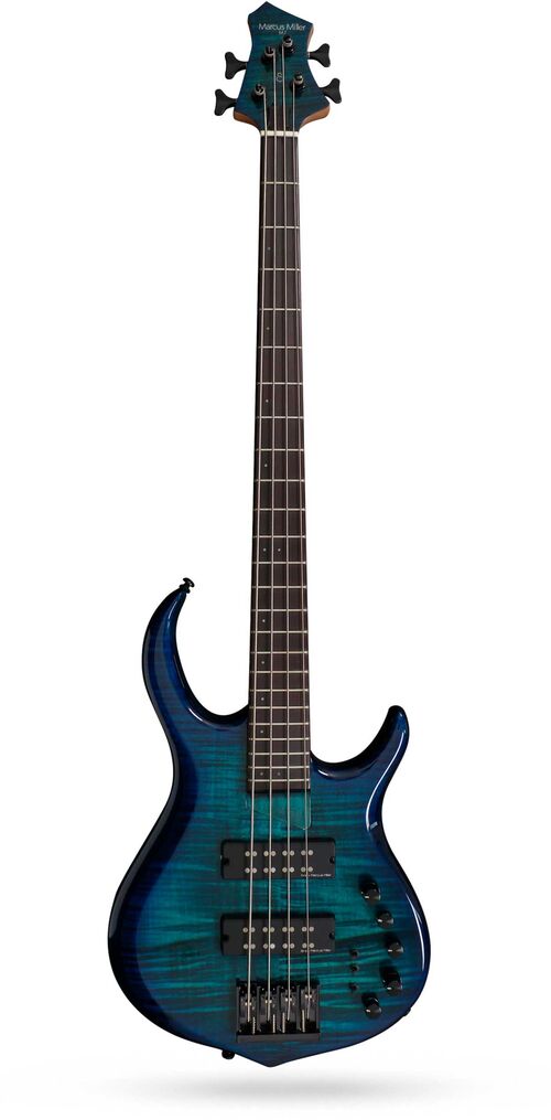 Marcus Miller Bajo de 4 Cuerdas m7 Alder-4 (2nd Gen) Tbl Trans Blue