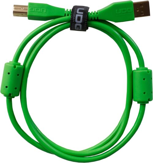 UDG Cable Usb U95001gr - Ultimate Audio Cable Usb 2.0 A-B Green Straight 1m