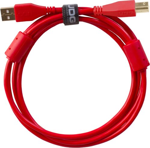 UDG Cable Usb U95002rd - Ultimate Audio Cable Usb 2.0 A-B Red Straight 2m