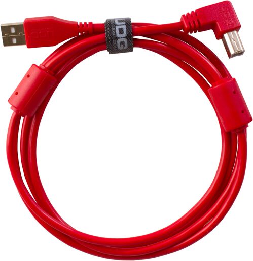 UDG Cable Usb U95004rd - Ultimate Audio Cable Usb 2.0 A-B Red Angled 1m