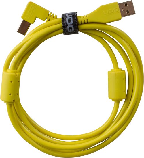 UDG Cable Usb U95004yl - Ultimate Audio Cable Usb 2.0 A-B Yellow Angled 1m