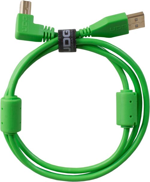 UDG Cable Usb U95004gr - Ultimate Audio Cable Usb 2.0 A-B Green Angled 1m