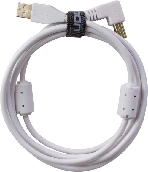 UDG Cable Usb U95004wh - Ultimate Audio Cable Usb 2.0 A-B White Angled 1m