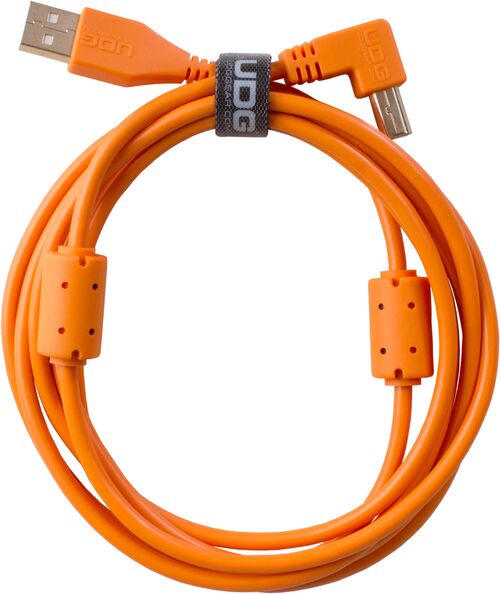 UDG Cable Usb U95005or - Ultimate Audio Cable Usb 2.0 A-B Orange Angled 2m