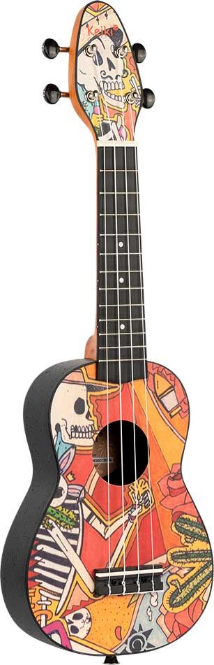 Keiki Ukelele Soprano K2-Em