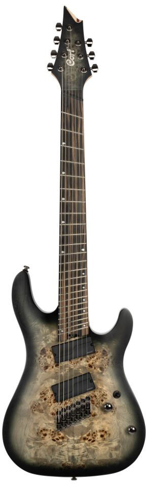 Cort Guitarra Eléctrica de 7 Cuerdas kx507 Ms Sdb