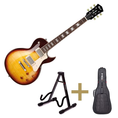 Cort Guitarra Eléctrica Single Cut Kitbundle Cr250 Vb + Accesorios Proel