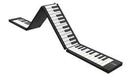 Carry On Teclado de Acompañamiento con Altavoces Piano 88 Black