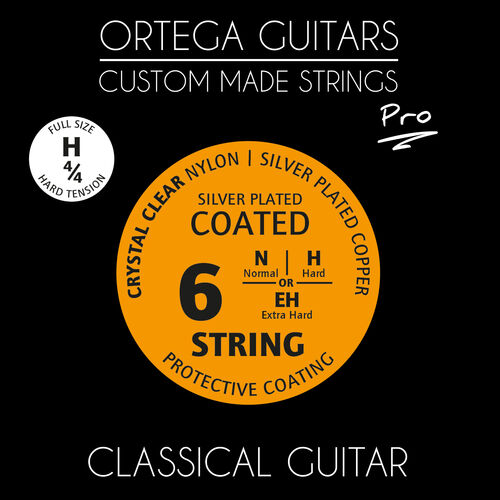 Ortega Juego Cuerdas para Guitarra Clasicanyp44h