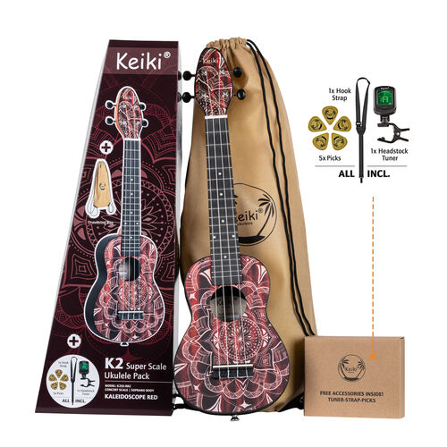 Keiki Ukelele Electrificado Soprano K2ss-Rkc