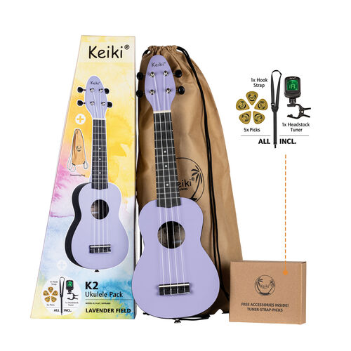 Keiki Ukelele Electrificado Soprano K2-Laf