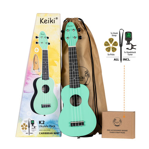 Keiki Ukelele Electrificado Soprano K2-Cbm