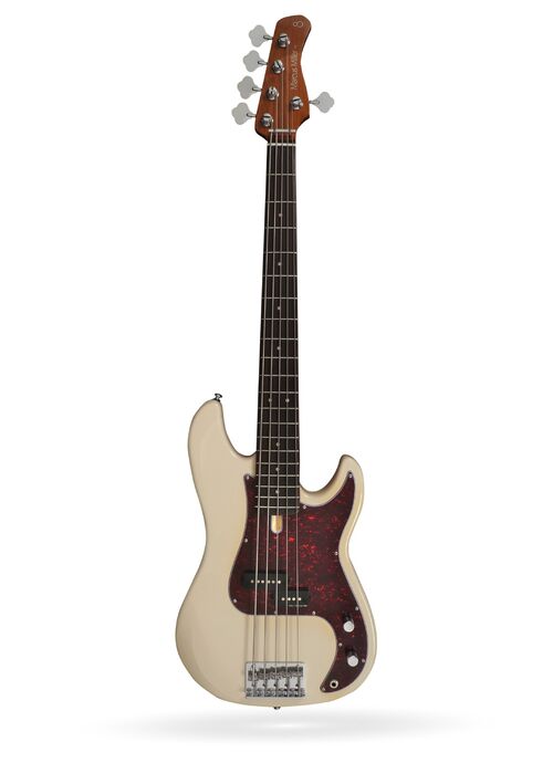 Bajo de 5 Cuerdas P5r Alder-5 Vintage White Marcus Miller