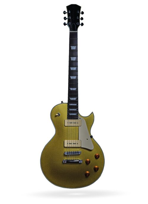 Guitarra Eléctrica Single Cut L7v Gold Top Sire Guitars