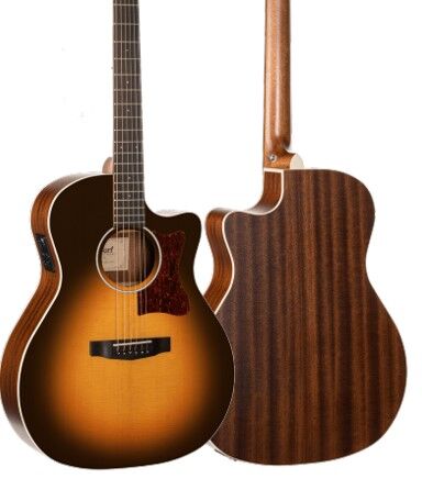 Guitarra Acustica de 6 Cuerdas Ga1e Opsb Cort