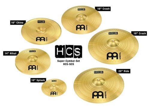 Meinl Pack de Platos Hcs-Scs