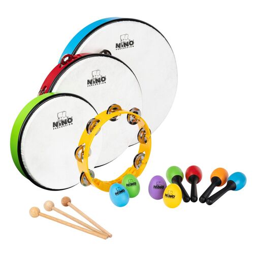 Pack de Percusion de Mano Ninoset9 Nino Percussion