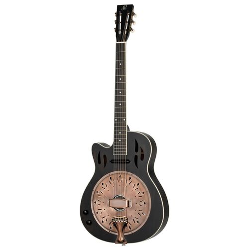 Guitarra Electroacustica Cuerdas de Nylon Rrg40ce-Dbk-L Ortega