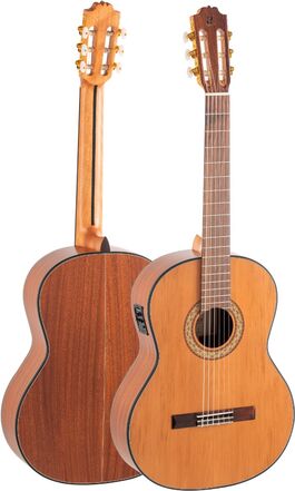 Guitarra Clásica Admira Satinada Electrificada Serie Artesanía