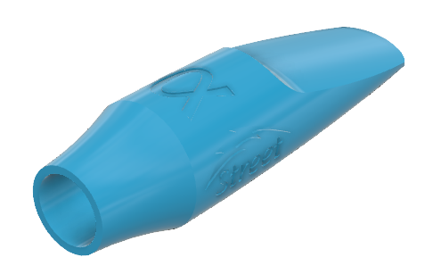 Boquilla Aulós Para Saxo Alto Pro Street A5 Azul