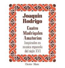 Cuatro Madrigales Amatorios High Voice a