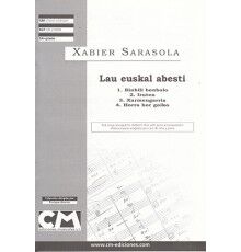 Lau Euskal Abest I/ SA+PIANO