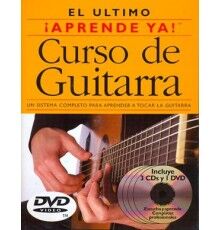 ¡Aprende Ya! Curso de Guitarra + DVD + 3 ¡Aprende Ya! Curso de Guitarra + DVD + 3