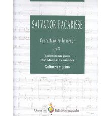 Concertino La menor Op.72/ Red.Pno.