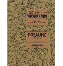 Orchester Probespiel. Trombone