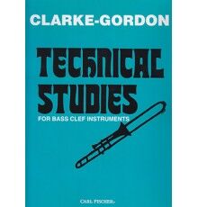 Clarke Technical Studies For Bass Clef Instrume Didáctica