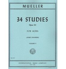 Mueller 34 Studies Opus 64 Volumen II Didáctica