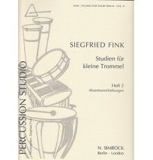 Fink Studien Für Kleine Trommel Heft 2 Didáctica