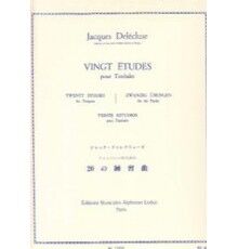 Delécluse Vingt Etudes Pour Timbales Didáctica
