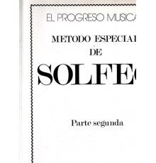 El Progreso Musical. Método de Solfeo 2