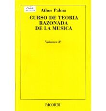 Curso de Teoría Razonada de la Música 3