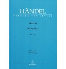 Der Messias HWV 56/ Vocal Score