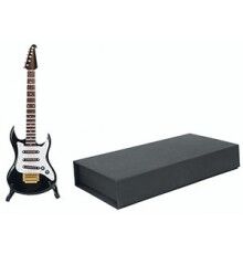 Miniatura Guitarra Negra y Blanca