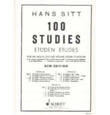 Sitt. 100 Studies Op. 32 Vol. III. Chang