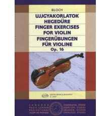 Finger Exercises for Violin Op. 16