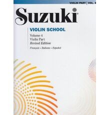 Suzuki Violin School Vol.4 + CD
