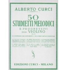 Curci 50 Studietti Melodici Opus 22 Didáctica