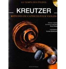40 Etudes ou Caprices pour Violon + CD