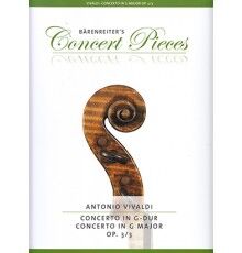 Concerto in G-Dur Op. 3 Nº 3/ Red. Pno.