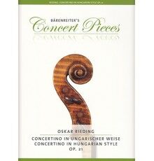 Concertino in Hungarian Style Op. 21