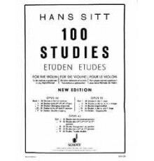 Sitt 100 Studies Opus 32 Volumen IV 6ª y Didáctica