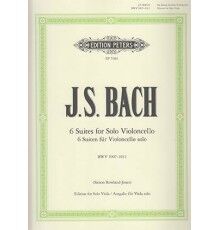 Six Suites. Edition for Solo Viola BWV